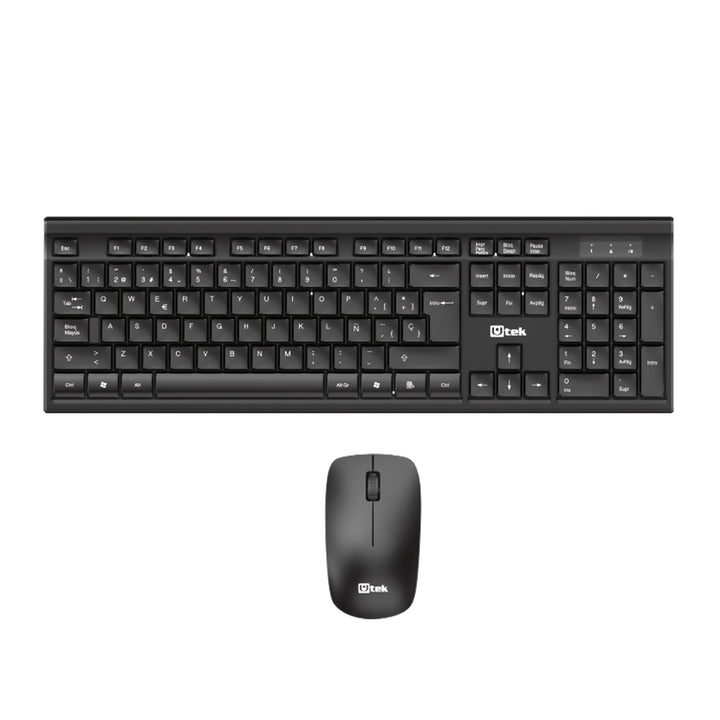 Kit Teclado y Mouse Wireless Utek UT-KTD450W
