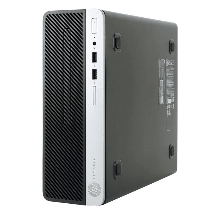 PC HP Prodesk 400 G4 (Intel Core i7 de 6°Gen, 16gb DDR4, 500gb SSD, Sin Sistema Operativo) Reacondicionado