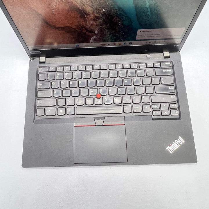 Notebook Lenovo ThinkPad T490 (Pantalla 14″, Intel Core i5 de 8° Gen, 12GB DDR4, 256GB M.2, Windows 11 Pro, Teclado Inglés) REMATE - C006183