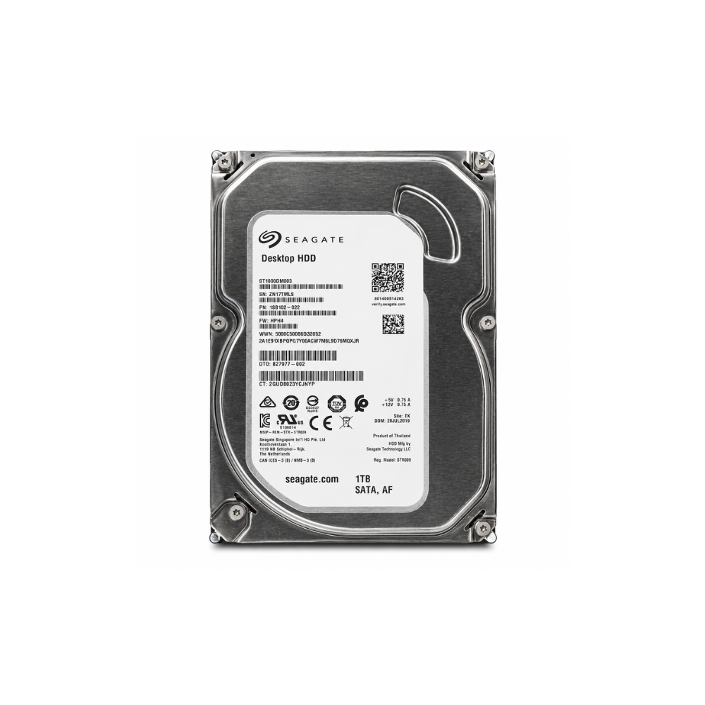 HDD 3.5'' de 1TB (Genérico) Reacondicionado