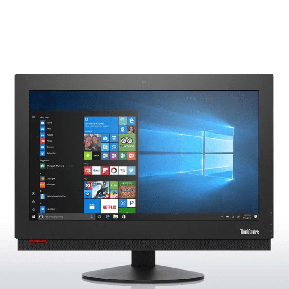 All in One Lenovo Thinkcentre M700z (Pantalla LED 20", Intel Core i5 de 6° Gen, gb DDR4, 240gb SSD, Sin Sistema Operativo) Reacondicionado