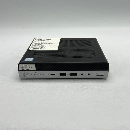 HP EliteDesk 800 G3 Tiny ( G12M, Intel Core i5 de 7° Gen, 16GB DDR4, 256GB  Windows 11 Pro) REMATE - C004104