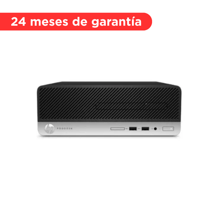 PC HP ProDesk 400 G6 (Intel Core i5 9° Gen, 16GB DDR4, 512GB SSD, Windows 11 Pro) Reacondicionado - ¡Garantía extendida 12 meses de regalo!