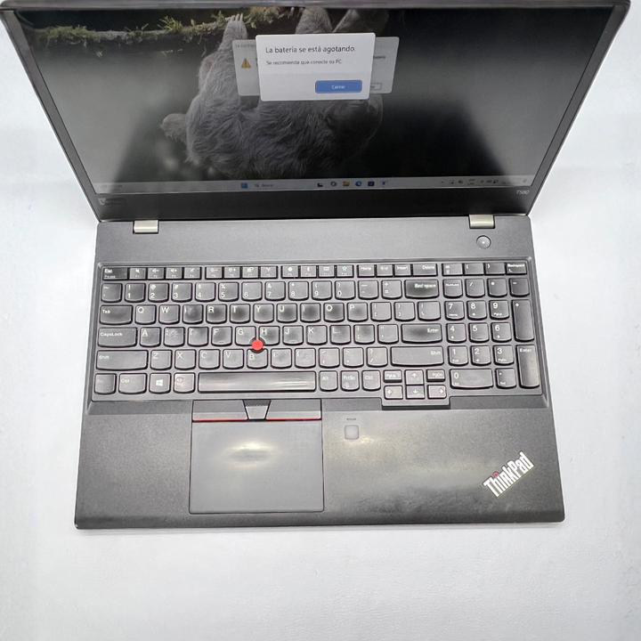 Notebook Lenovo ThinkPad T580 (Pantalla 15.6″, Intel Core i5 de 7° Gen, 8GB DDR4, 256GB M.2, Teclado Inglés, Windows 11 Pro) Reacondicionado REMATE