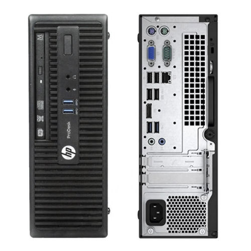 PC HP ProDesk 400 G3 (Intel Core i3 de 6° Gen, 16GB DDR4, 256GB SSD, Windows 11 Pro) Reacondicionado