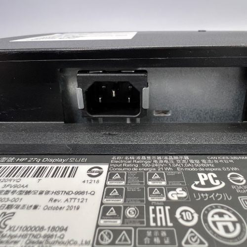 Monitor 27″ HP DisplayPort (HDMI,IPS,27Q) REMATE - Y054009