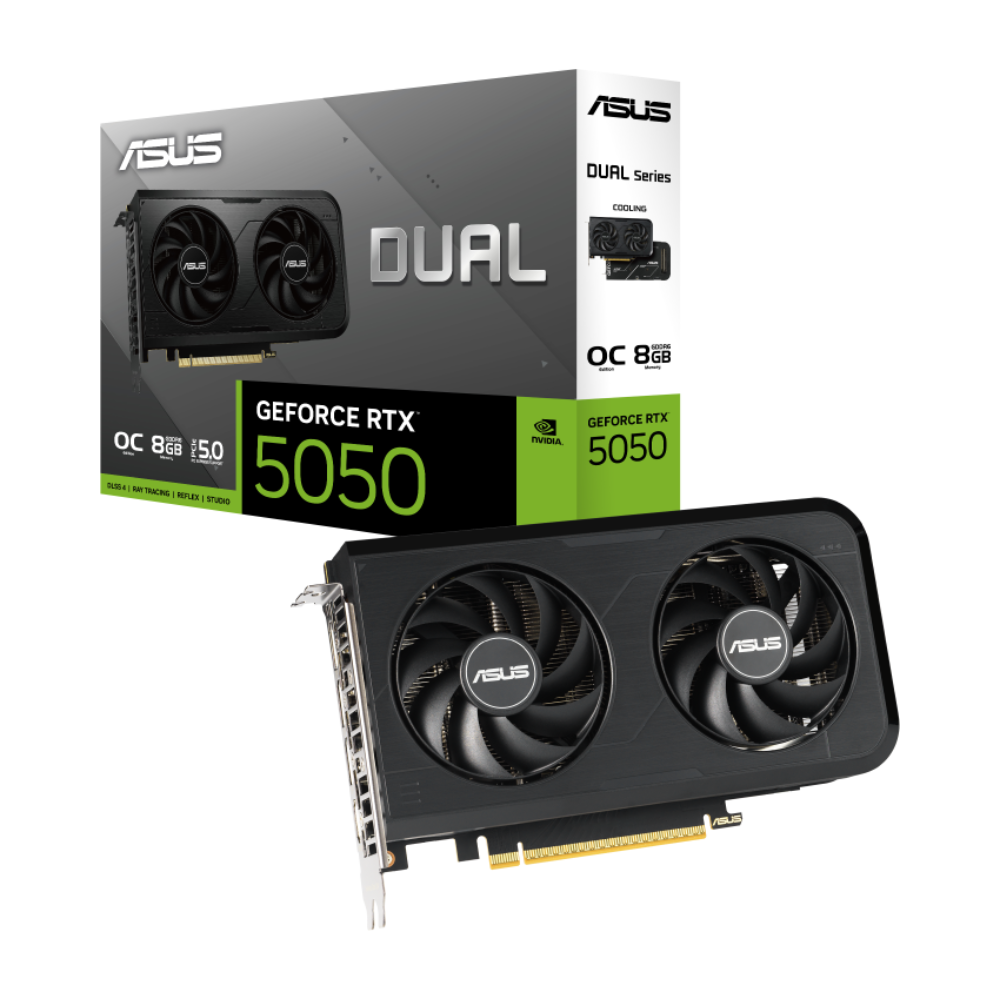 Tarjeta de Video MSI GeForce RTX 5050 8GB GDDR6 Dual OC Edition (PCIe 5.0)
