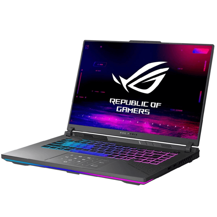 Notebook Gamer ASUS ROG Strix G16 G614PH-RV079W (Pantalla 16" FHD 165Hz, AMD Ryzen 9 8940HX, 16GB DDR5, 1TB NVMe, NVIDIA RTX 5050 8GB, Wi-Fi, Windows 11 Home) Reacondicionado