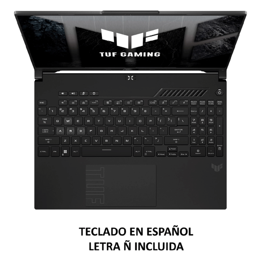 Notebook Gamer ASUS TUF F16 FX607VJ-RL028W (Pantalla 16", Intel Core 5-210H, 8GB DDR4, 512GB NVMe, NVIDIA RTX 3050 6GB, Teclado Español, Windows 11 Home) Reacondicionado