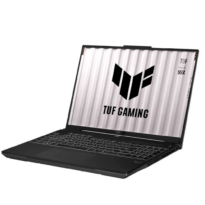 Notebook Gamer ASUS TUF F16 FX607VJB-RL112W (Pantalla 16" FHD 165Hz, Intel Core 5-210H, 16GB DDR5, 512GB NVMe, NVIDIA RTX 3050 6GB, Teclado Español, Wi-Fi, Windows 11 Home) Reacondicionado
