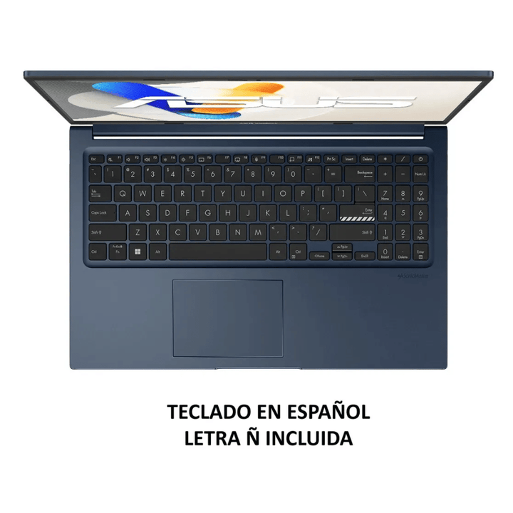 Notebook ASUS VivoBook 15  X1504VA-E83580W (Pantalla 15.6" FHD, Intel Core 5-120U, 16GB DDR5, 512GB SSD, Teclado Español, Wi-Fi, Windows 11 Home) Reacondicionado