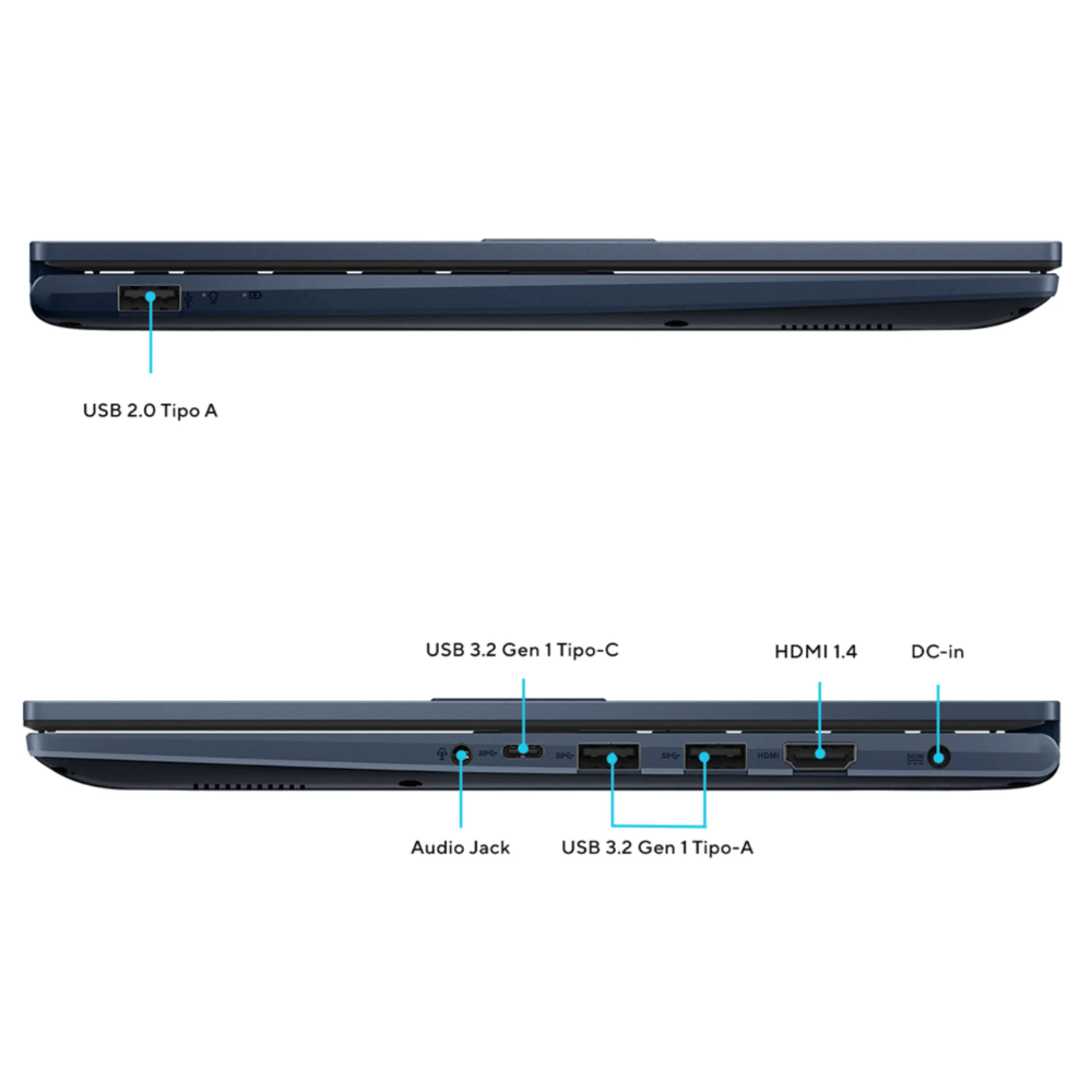Notebook ASUS VivoBook 14 X1404VA-NK758W (Pantalla 14", Intel Core i5-1334U de 13° Generación, 16GB DDR4, 512GB SSD, Teclado Español, Windows 11 Home) Reacondicionado