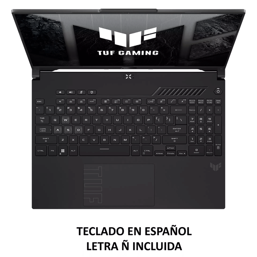 Notebook Gamer Asus TUF F16 FX607VJ-RL028W (Pantalla 16", Core 5-210H, 16GB DDR4, 512GB NVMe, NVIDIA GeForce RTX 3050 6GB, Español, Windows 11 Home) Reacondicionado