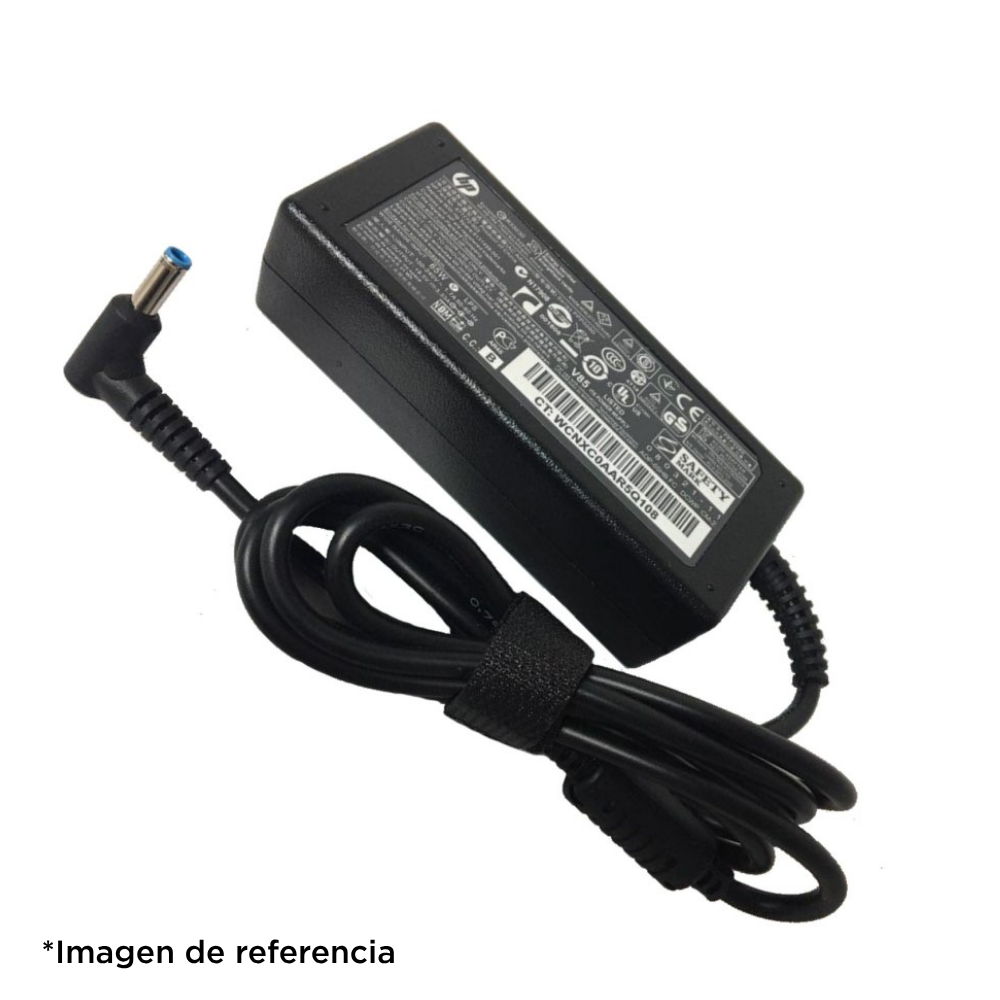 Cargador Notebook Original HP 19.5V / 3.33A 65W (Conector 4.5×3.0mm, Punta Azul) Reacondicionado