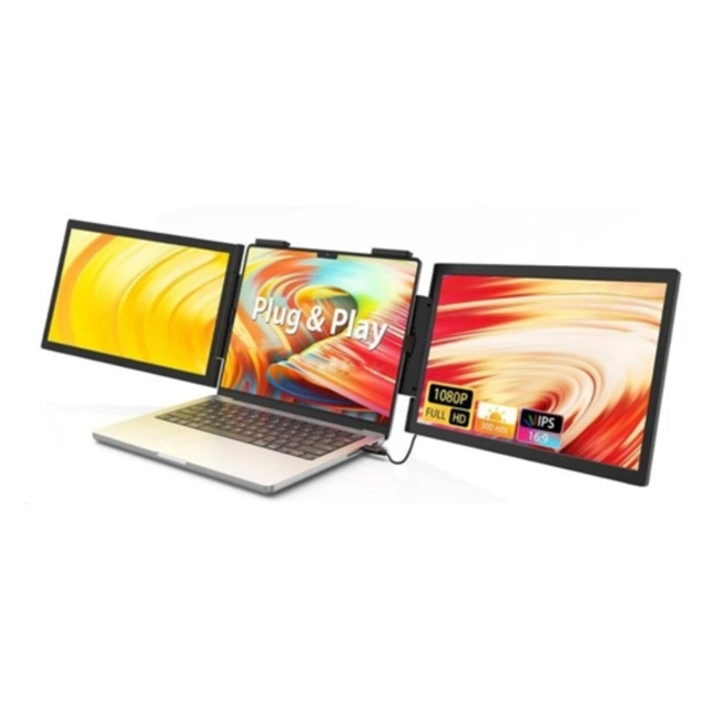 Monitor Portátil Extensor Clio Z140A01D 14" (IPS, USB-C, Full HD 1080p, 60Hz, Compatible Notebook 14"–16") Nuevo