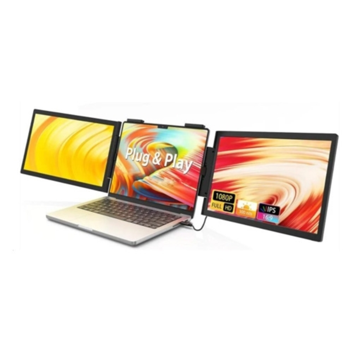 Monitor Portátil Extensor Clio Z140A01D 14" (IPS, USB-C, Full HD 1080p, 60Hz, Compatible Notebook 14"–16") Nuevo