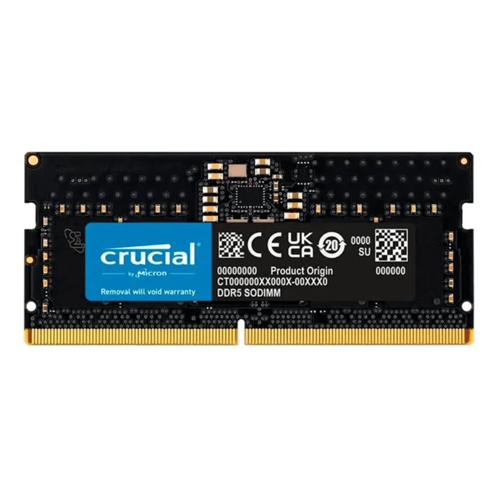 Memoria RAM SO-DIMM Crucial CB16GS4800 (16GB, DDR5, 4800MHz) Nueva