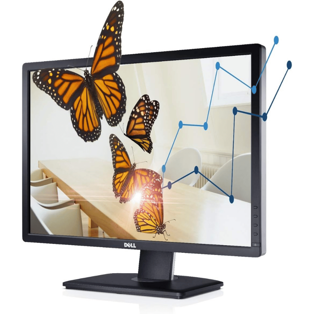 Monitor Dell UltraSharp U2412M (Pantalla 24", Panel IPS, Displayport, VGA) Reacondicionado