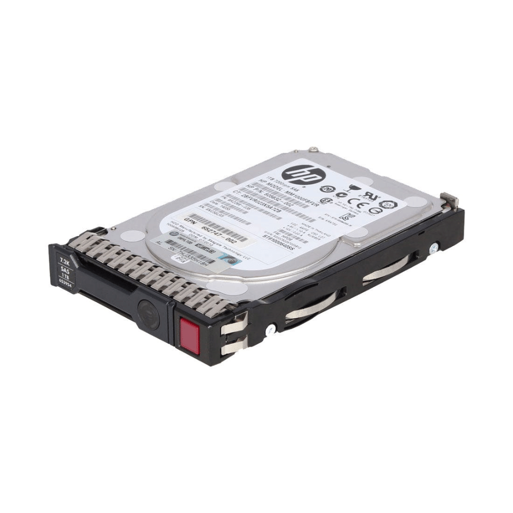 Disco Duro HP 1TB SAS 6G 7.2K RPM SFF 2.5" MM1000FBFVR (Servidor) Usado