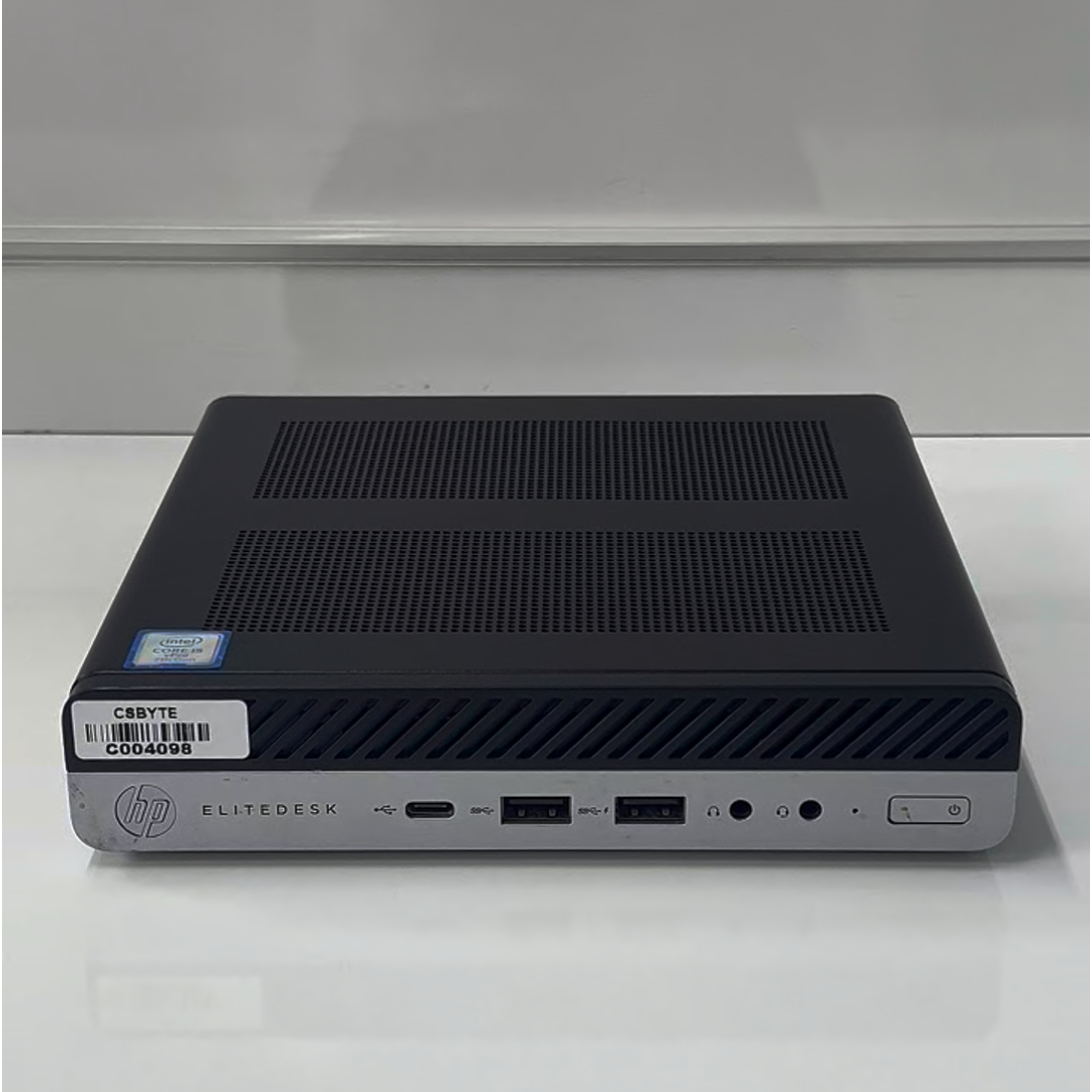 PC Tiny HP EliteDesk 800 G3 (Intel Core i5 de 7° Gen, 16GB DDR4, 256GB SSD, Windows 11 Pro) Reacondicionado
