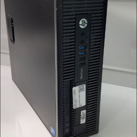 PC HP EliteDesk 800 G1 SFF (Intel Core i3 de 4° Gen, 16GB DDR3, 256GB SSD, Windows 10 Pro Preinstalado) Reacondicionado