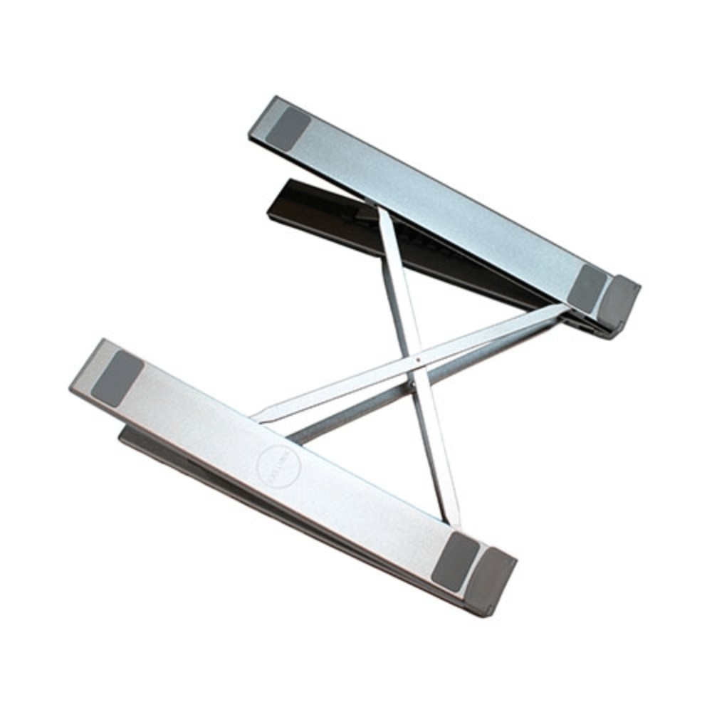 Base Plegable Aluminio con Docking Exelink HUB-M57 (10 Niveles, HDMI 4K 60Hz, 2×USB-A, Lector SD/MicroSD, USB-C PD 100W)