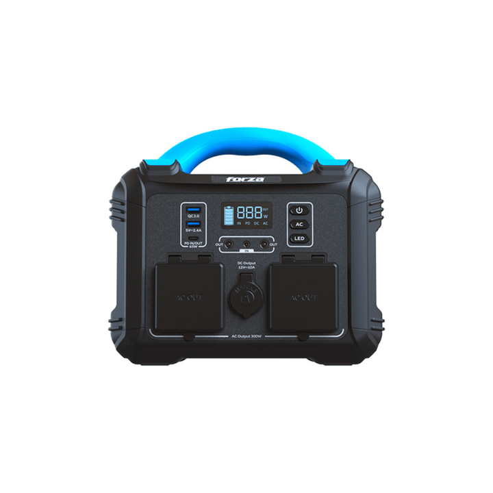 Generador Portátil Forza Titan 300W (FPP-T302-I, 220V, 2AC + 6DC, Universal)