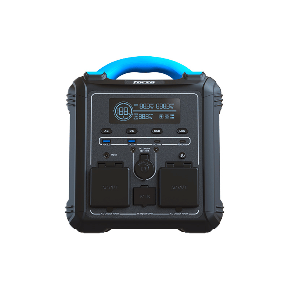 Generador Portátil Forza Titan 700W (FPP-T702-I, 220V, 2AC + 8DC, Universal)