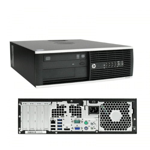 PC HP Compaq 6300 SFF (Intel Core i5 de 2-3° Gen, 8GB DDR3, 240GB SSD, Sin Sistema Operativo) Reacondicionado