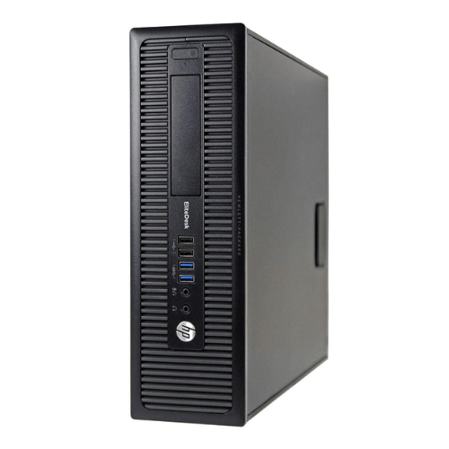PC HP EliteDesk 800 G1 SFF (Intel Core i5 de 4° Gen, 16GB DDR3, 256GB SSD, Sin Sistema Operativo) Reacondicionado
