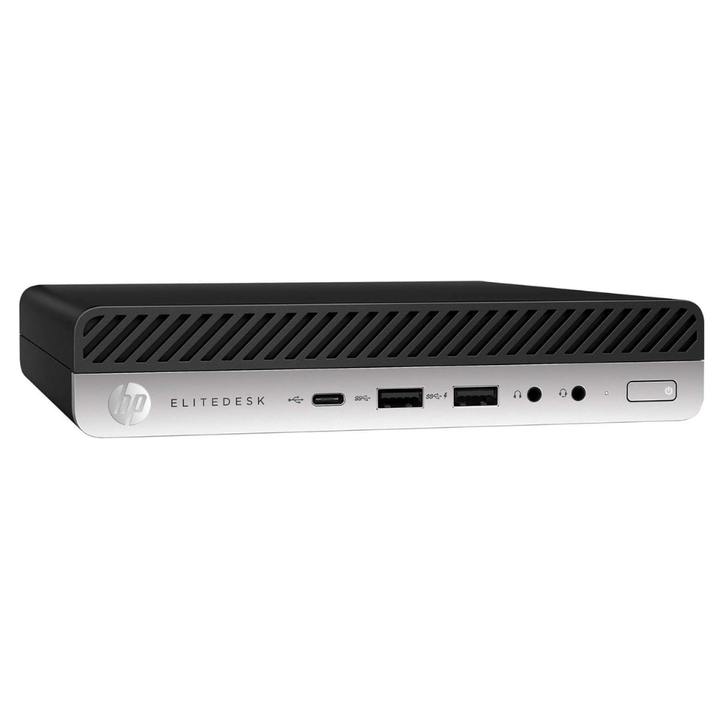 PC Tiny HP EliteDesk 705 G5 (AMD Ryzen 5 3400G, 16GB DDR4, 256GB M.2, Wi-Fi, Windows 11 Pro) Reacondicionado