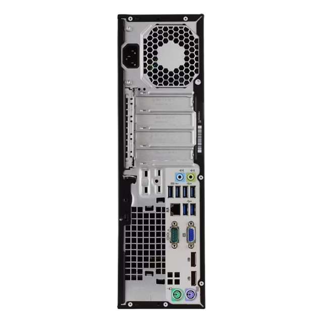 PC HP EliteDesk 800 G2 SFF (Intel Core i5 6° Generación, 8 GB DDR4, 256 GB SSD, Sin Sistema Operativo) Reacondicionado