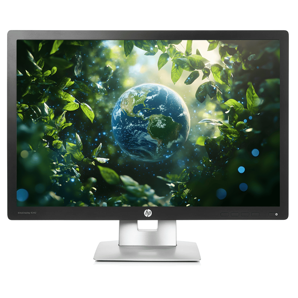 Monitor 24" HP EliteDisplay E242 (Full HD 1080p, IPS, HDMI, DisplayPort, VGA) Reacondicionado