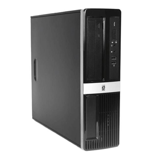 PC HP Pro 3000/3080 SFF (Intel Core i5 de 2-3° Gen, 4GB DDR3, 240GB SSD, Sin Wi-Fi, Windows 10 Pro) Reacondicionado