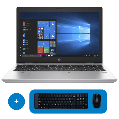 Notebook HP ProBook 650 G4 (Pantalla 15.6″, Intel Core i7 de 8° Gen, 16GB DDR4, 256GB M.2, Teclado Japonés, Windows 11 Pro, teclado no funcional) Reacondicionado + ¡Logitech MK220 de regalo!