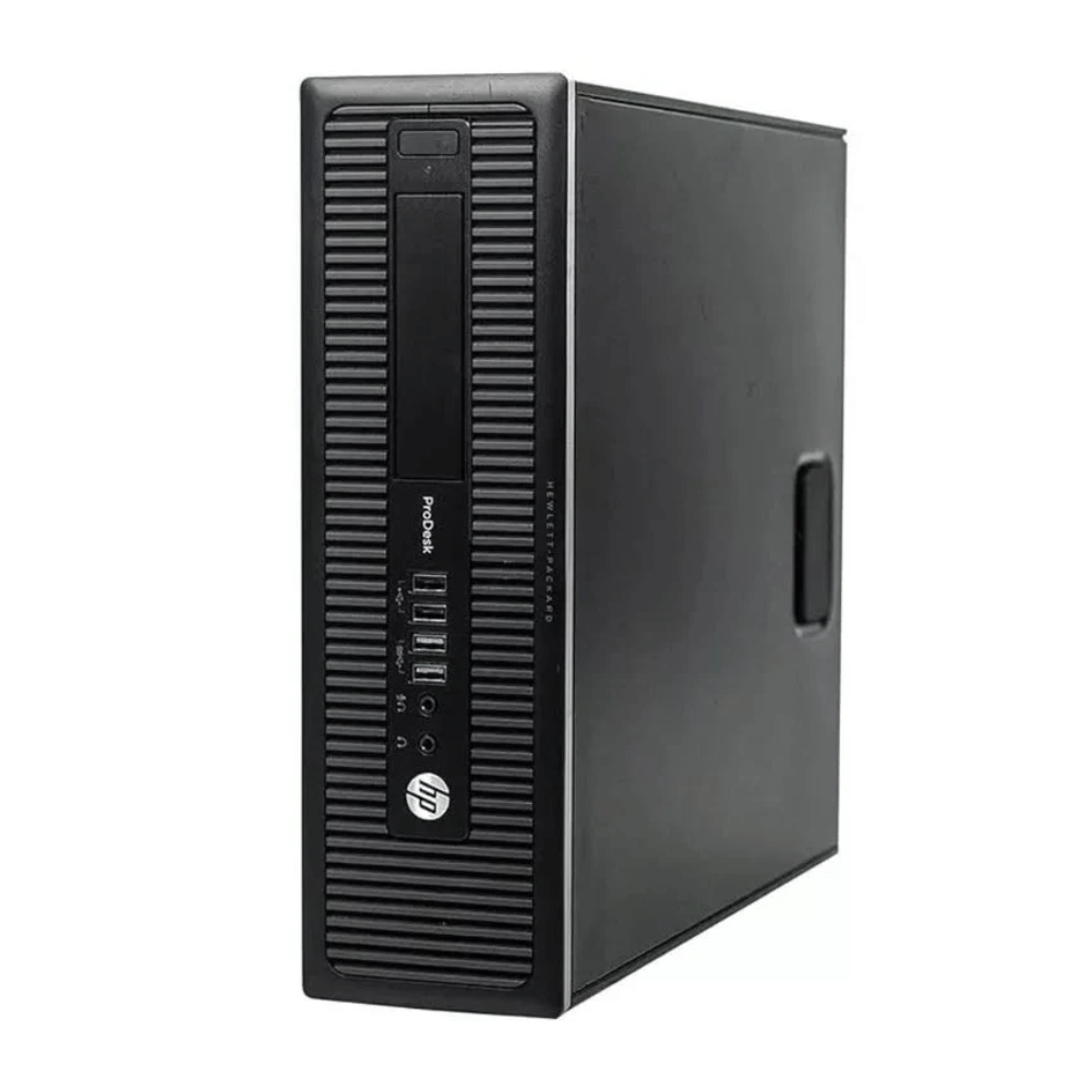 PC HP ProDesk 600 G1 SFF (Intel Core i5 de 4° Gen, 16GB DDR3, 256GB SSD, Sin Wi-Fi, Windows 11 Pro) Reacondicionado