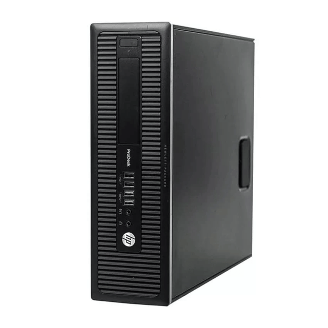 PC HP ProDesk 600 G1 SFF (Intel Core i5 de 4° Gen, 16GB DDR3, 256GB SSD, Sin Wi-Fi, Windows 11 Pro) Reacondicionado