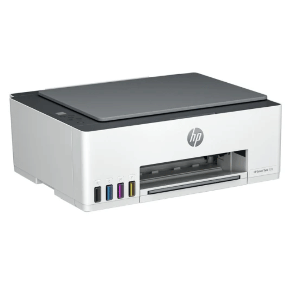 Impresora Multifuncional HP Smart Tank 520 (Sistema de Tinta Continua, Color, USB, Imprime/Copia/Escanea)