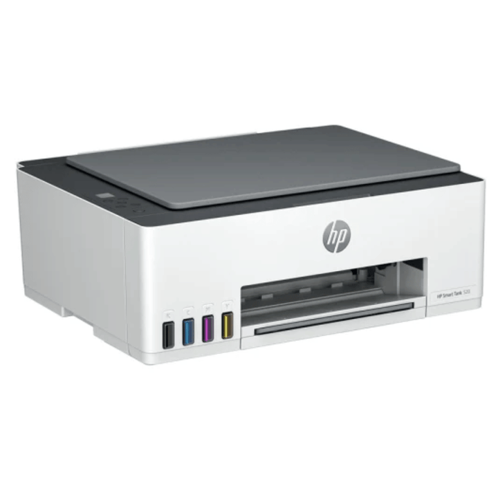 Impresora Multifuncional HP Smart Tank 520 (Sistema de Tinta Continua, Color, USB, Imprime/Copia/Escanea)