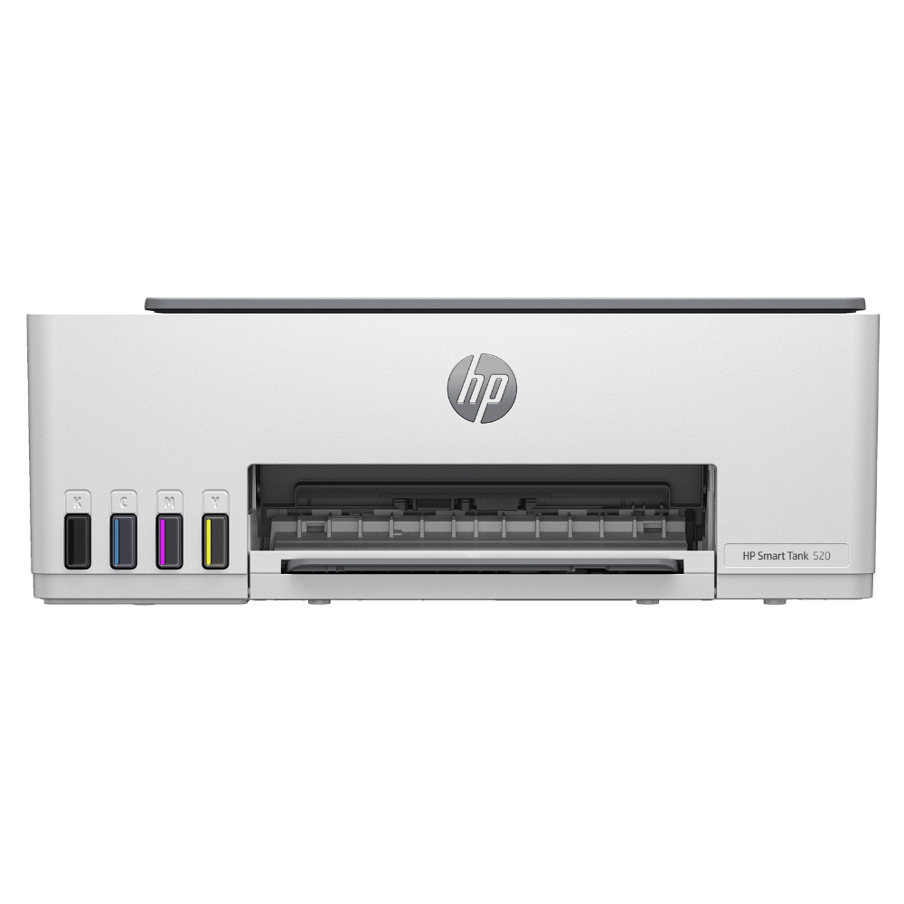 Impresora Multifuncional HP Smart Tank 520 (Sistema de Tinta Continua, Color, USB, Imprime/Copia/Escanea)