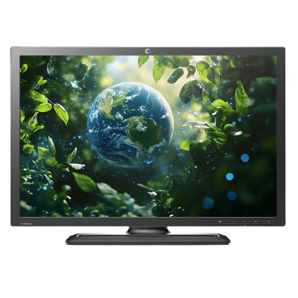 Monitor 24" HP ZR2440W (1920×1200, IPS, HDMI, DisplayPort, DVI) Reacondicionado