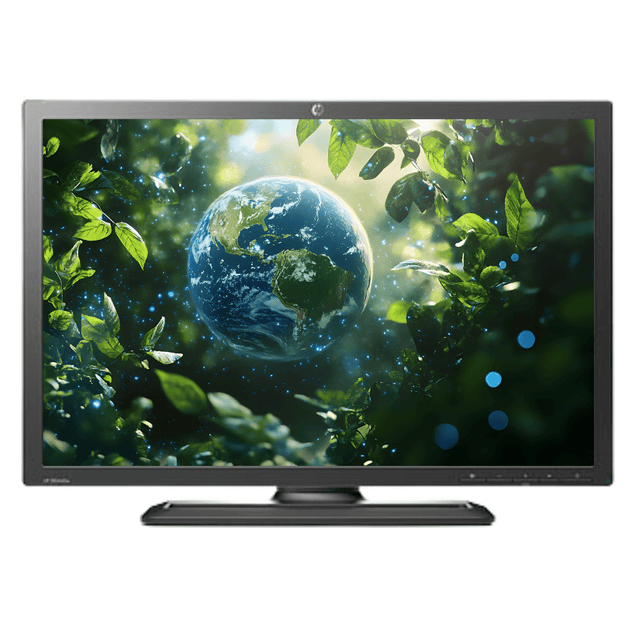 Monitor 24" HP ZR2440W (1920×1200, IPS, HDMI, DisplayPort, DVI) Reacondicionado