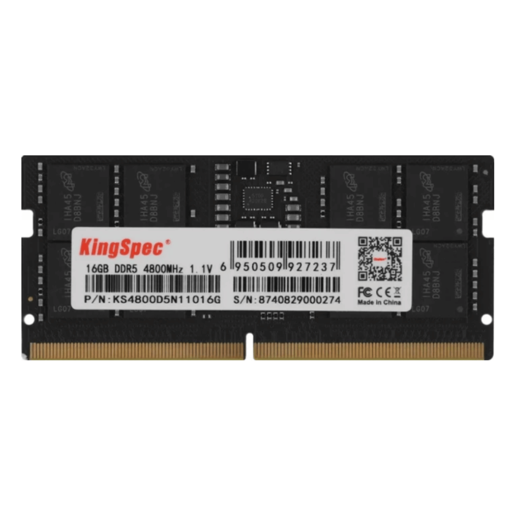 Memoria RAM SO-DIMM DDR5 KingSpec KS4800D5N11016G (4800MHz, 16GB)