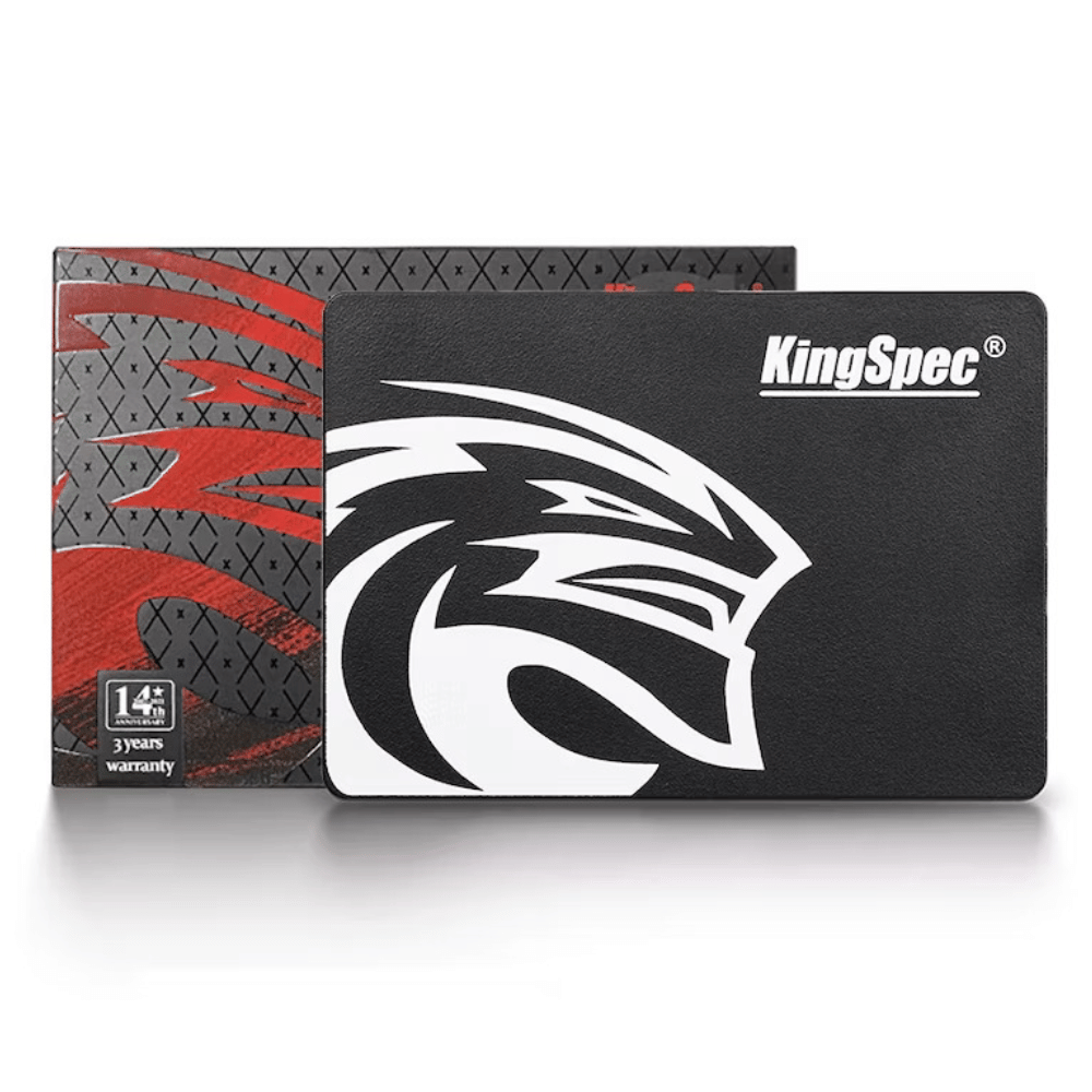 SSD 2.5" 2TB SATA III KingSpec P3-2TB (L550/E500 MB/s, 3D NAND)