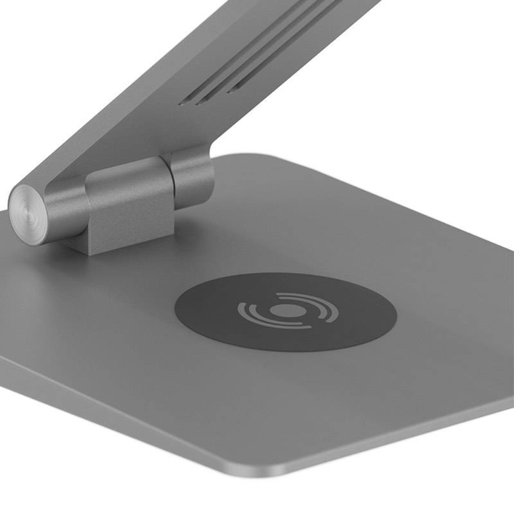 Soporte para Notebook con Docking Klip Xtreme KDA-500 (USB-C a HDMI 4K, 3× USB 3.0, Lector SD, USB-C PD 100W)