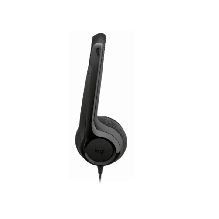 Audífonos con Micrófono USB Logitech H390 (Control de volumen en cable, Cancelación de ruido)