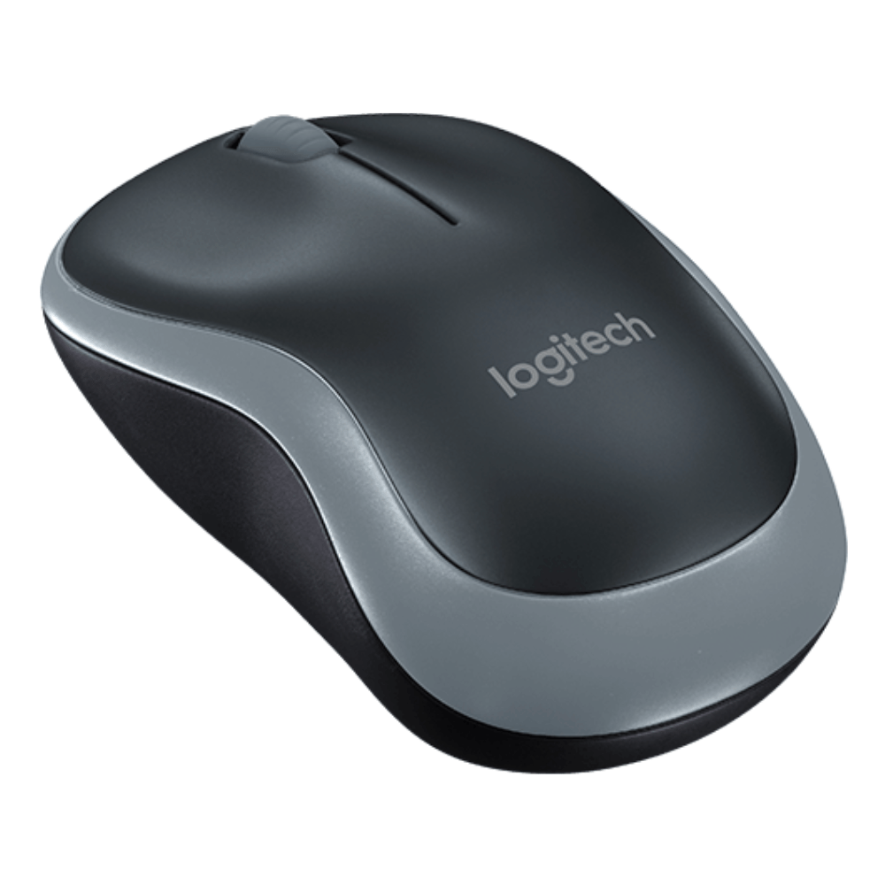 Mouse Wireless Logitech M185 (Nano receptor USB, 1000 DPI, Negro)