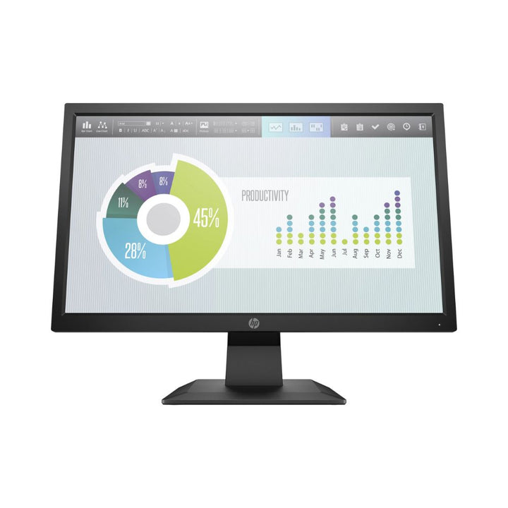 Monitor 20" HP P204v (HD, TN, HDMI, VGA) Nuevo