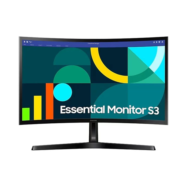 Monitor 24" Samsung S36GD Curvo (Full HD, VA, HDMI, VGA, 100hz, 4ms) Nuevo