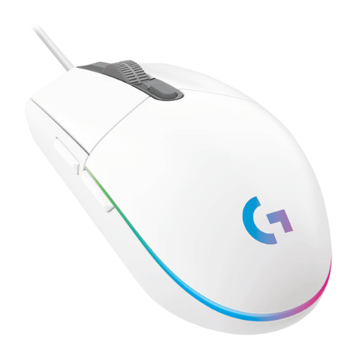 Mouse Gamer Logitech G203 Lightsync White USB